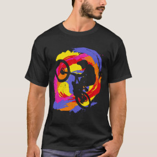 T-shirt Ventilateurs de vélo couleur BMX VTT MTB rétro BMX