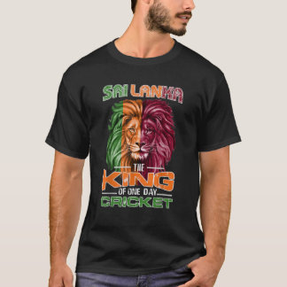 T-shirt Ventilateurs et supporters de cricket Sri Lanka L
