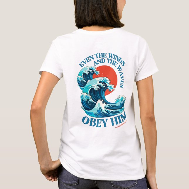 T-shirt Vents et vagues (Dos)