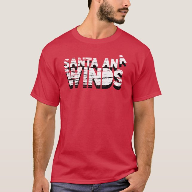 T-shirt Vents saisonniers de Santa Ana (Devant)