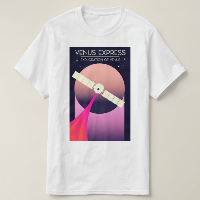 T-shirt Vénus Express Exploration de Vénus (Design devant)