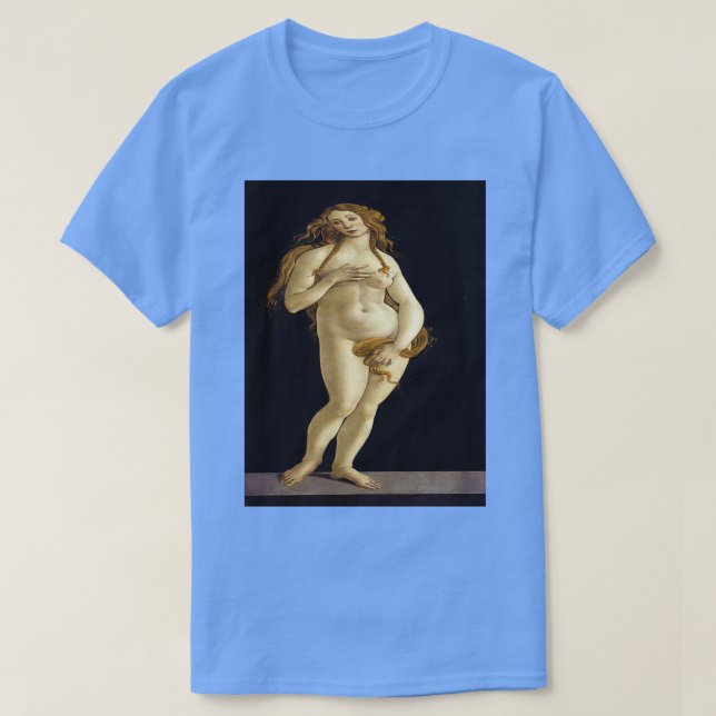 T-shirt Vénus par Sandro Botticelli 2 (Design devant)