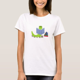 T-shirt Ver de livre