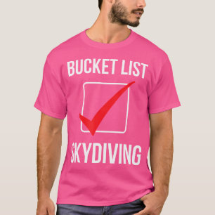 T-shirt Vérification de la liste des compartiments Skydive