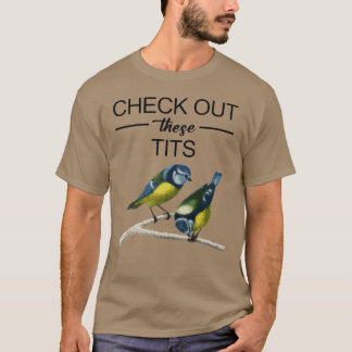 T-shirt Vérifier à l'extérieur fille d'oiseaux