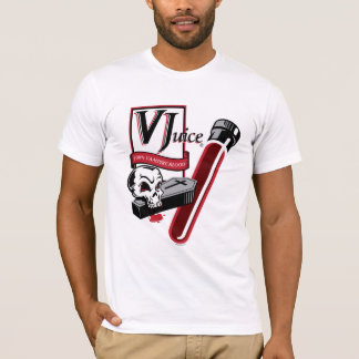 T-shirt Véritable chemise de sang de V-Jus