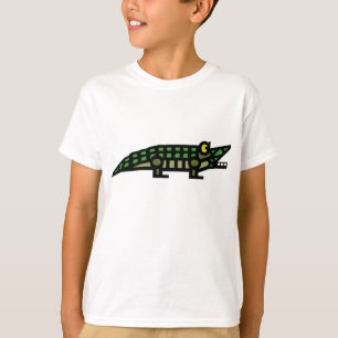 T-shirt "véritable" d'alligator