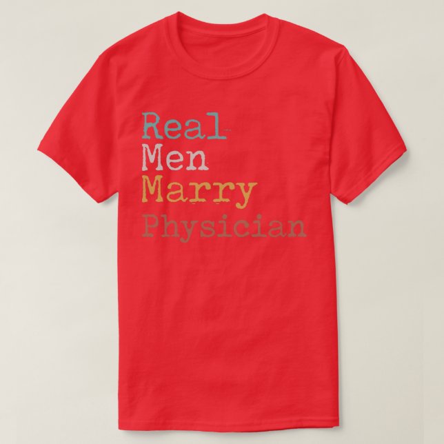 T-shirt Véritable Homme Marry Médecin (Design devant)