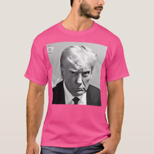 T-shirt Véritable Mugshot Trump (Nbc News Confirmé)