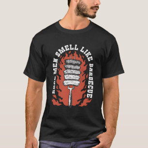 T-shirt Véritable Odeur Comme Barbecue Barbecue Grillade B