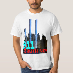 T-shirt Vérité neuf onze maintenant ; 9/11 chemise de