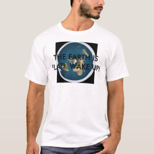 T-SHIRT VÉRITÉ PLATE DE LA TERRE