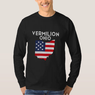 T-shirt Vermilion Ohio USA State America Travel Ohioan