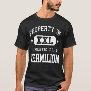 T-shirt Vermilion XXL Athletic School, propriété