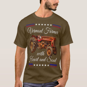 T-shirt Vermont Farmer Retro