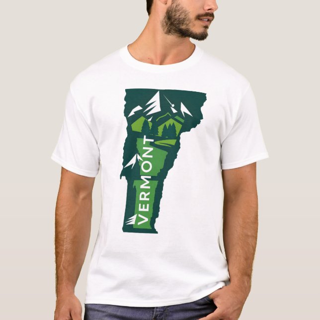 T-shirt Vermont V03 (Devant)