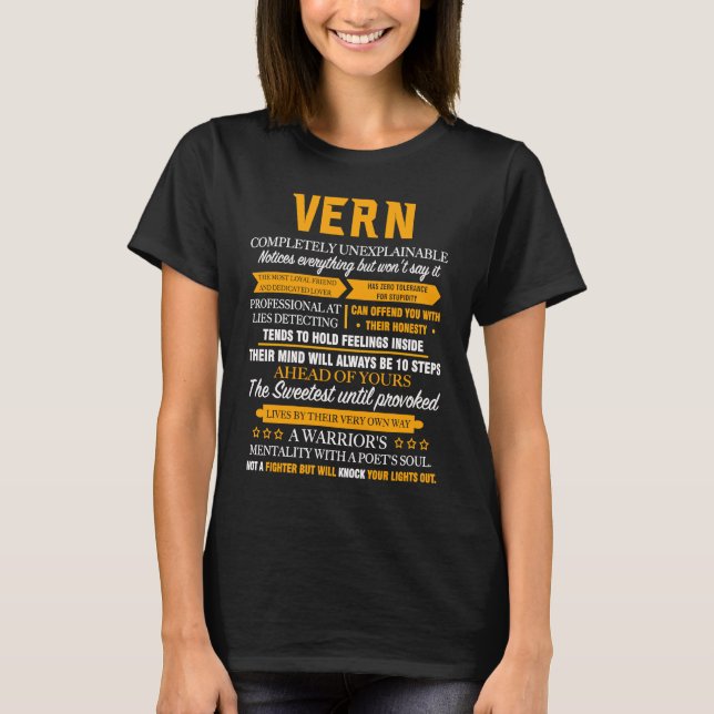 T-shirt VERN completely unexplainable family christmas (Devant)