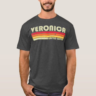 T-shirt VERONICA Nom Cadeau Personnalisé Retro Vintage