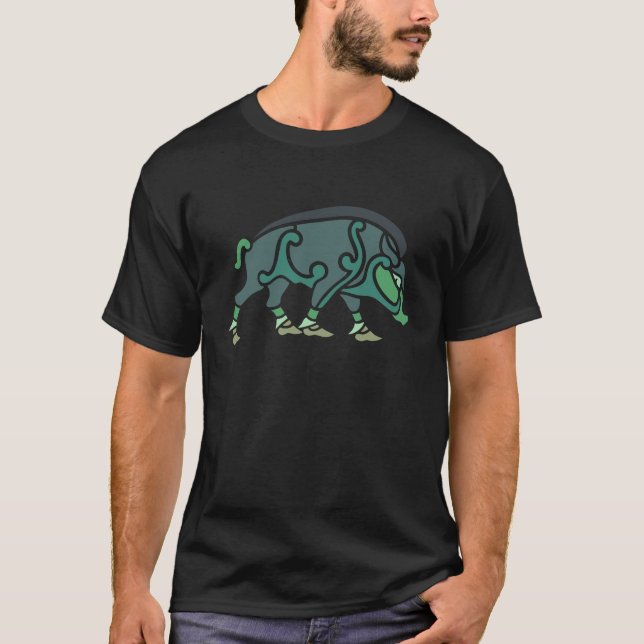 T-shirt verrat celte celtic boar (Devant)