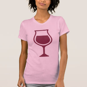T-shirt Verre à vin
