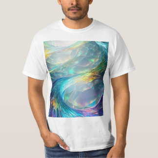 T-shirt Verre Abstrait Ascendant