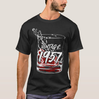 T-shirt Verre Avec Vintage 1957