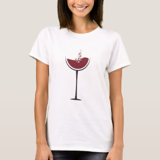 T-shirt Verre de vin
