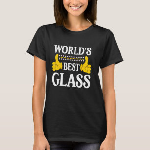 T-shirt Verre Nom de famille Funny Team Famille Nom du mon