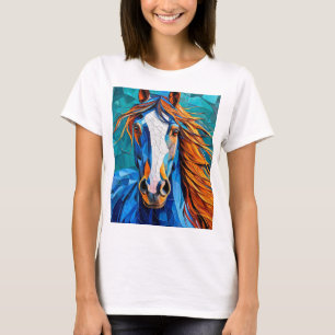 T-shirt Verre teinté de cheval