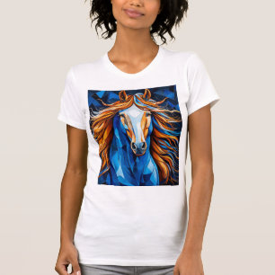 T-shirt Verre teinté de cheval