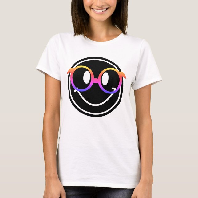 T-shirt Verres arc-en-ciel (Devant)