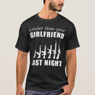 T-shirt Verrouiller et charger ! Arme Plus Lourde Que Votr