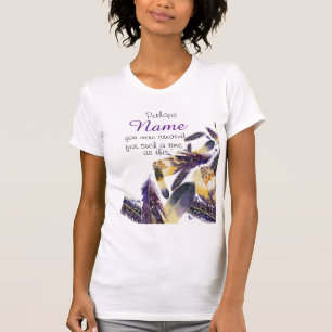 T-shirt Vers chrétien inspiré de bible d'Esther de plume