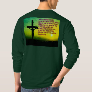 T-shirt Vers de bible de 2h13 de Joel.