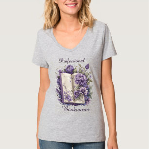 T-shirt Vers de livre professionnel