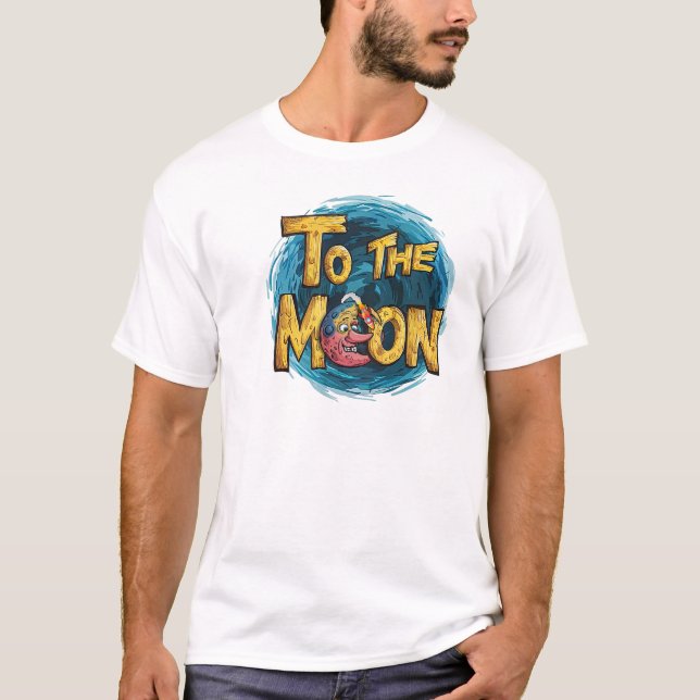 T-shirt Vers la lune (Devant)