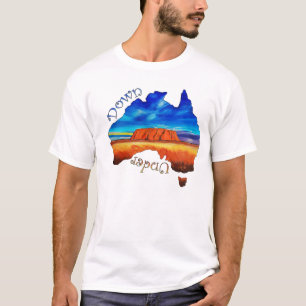 T-shirt Vers le bas dessous
