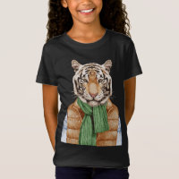 Vers le bas tigre de gilet