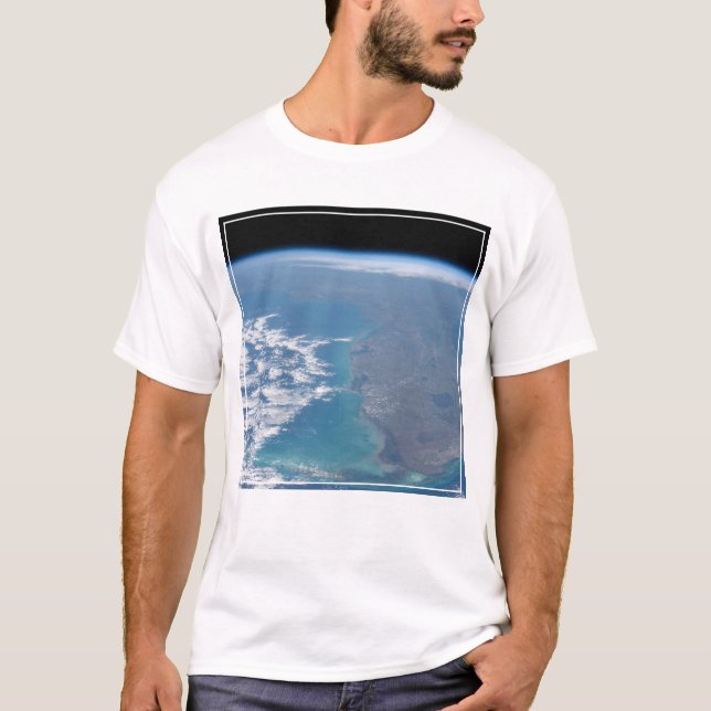 T-shirt Vers Le Nord La Péninsule De Floride. (Devant)