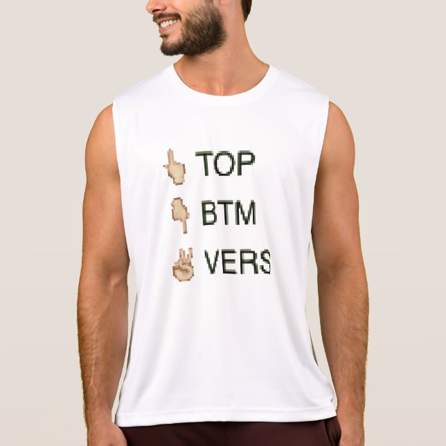 T-shirt 'vers supérieurs de btm (Devant)