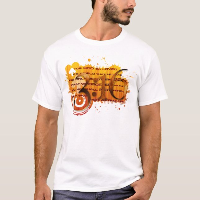 T-shirt Vers T de 3h16 (Devant)