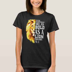 T-shirt Verse Chrétien Lion Religieux Judah Graphic Sur Ba