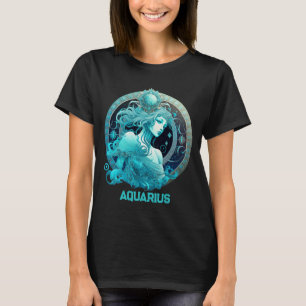 T-shirt Verseau personnalisé Astrologie Anniversaire du zo