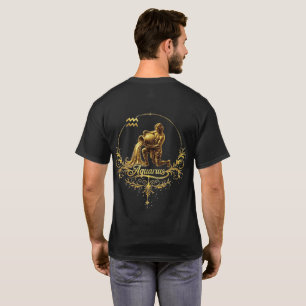 T-shirt Verseau Signe du zodiaque unique, signe stellaire
