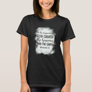 T-shirt Verset biblique Église chrétienne Dieu Jésus Relig