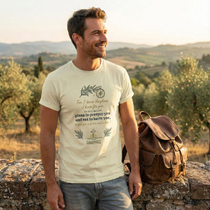 T-shirt Verset biblique inspirant Jérémie 29:11
