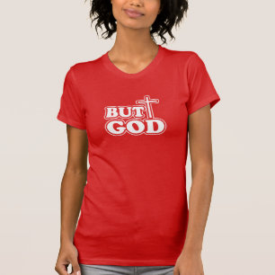 T-shirt Verset biblique mais la typographie de Dieu person