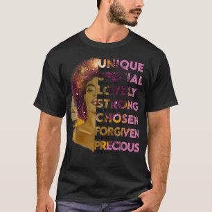T-shirt Versets bibliques de motivation pour les femmes af