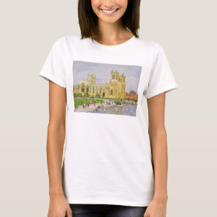 T-shirt Vert 1989 de cathédrale et d'université de Brist