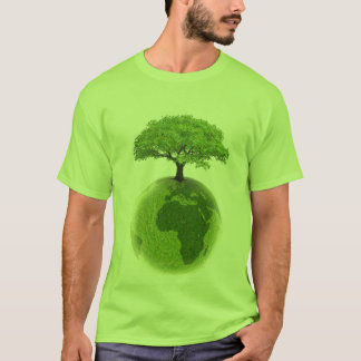 T-shirt Vert allant